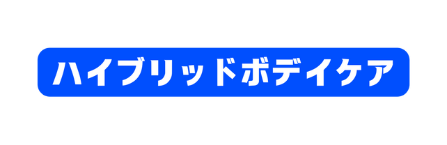 ハイブリッドボデイケア